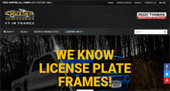 Desktop Screenshot of cruiserframes.com
